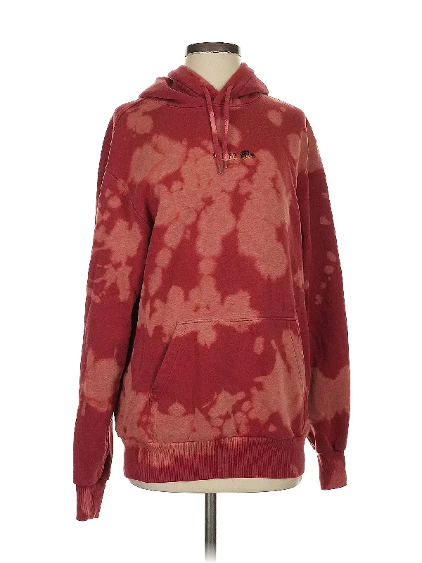 Pullover Hoodie Hoodie with Hem Patch Decorative Personalized