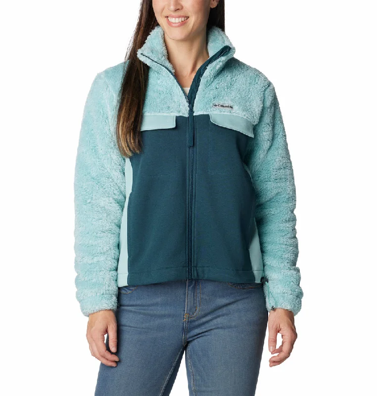 Columbia Womens Lodge Hybrid Full Zip Jacket Appliqued Jacket Beaded Jacket Sequined Jacket