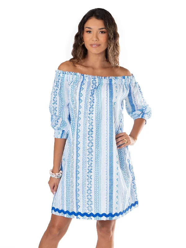 Borderline Rosette Dress Tunics Bestseller popular