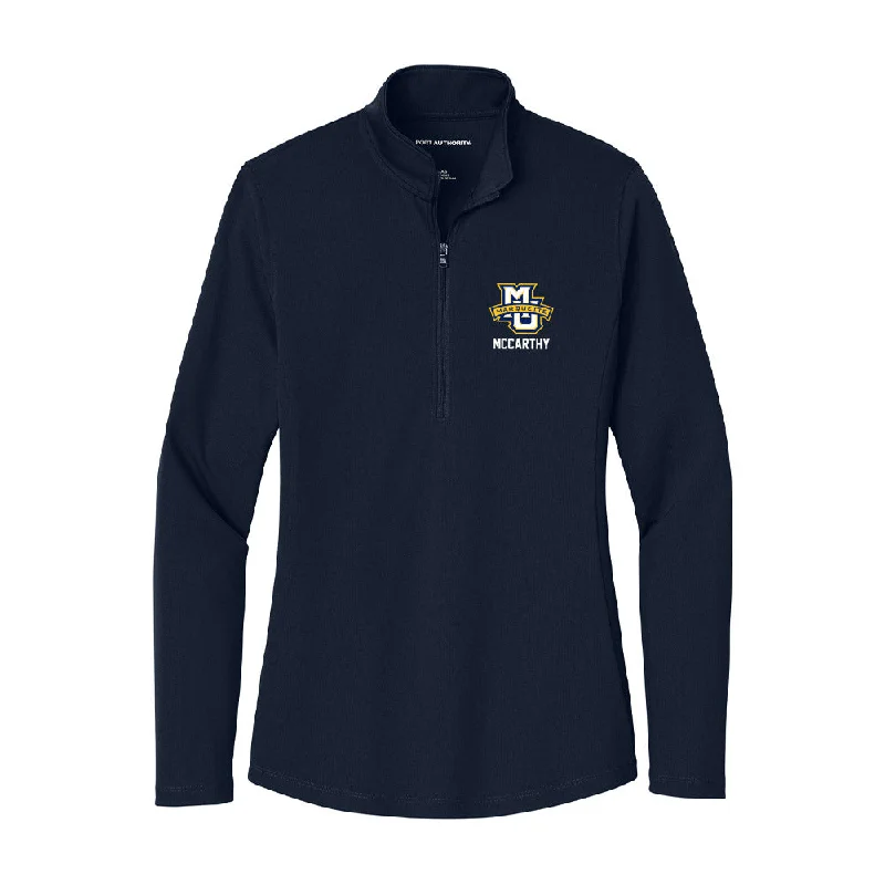 Marquette - NCAA Women's Soccer : Emily McCarthy - Women's Lightweight Quarter Zip Jacket Insulated Jacket Fitted Jacket Loose Jacket