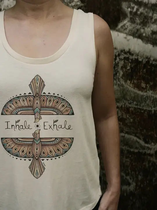 Izwoz Inhale Exhale Tank lounge tank top