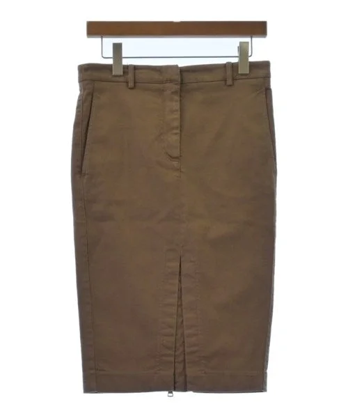 Nﾟ 21 Knee length skirts silk skirt lustrous