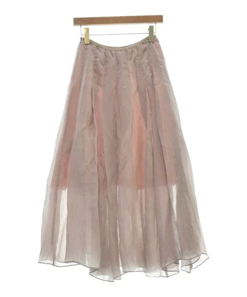 MADEMOISELLE ROPE Long/Maxi length skirts velvet skirt plush