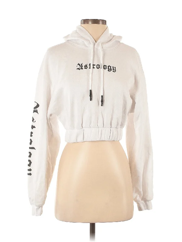 Sweatshirt Hoodie with Embroidery Detailed Premium