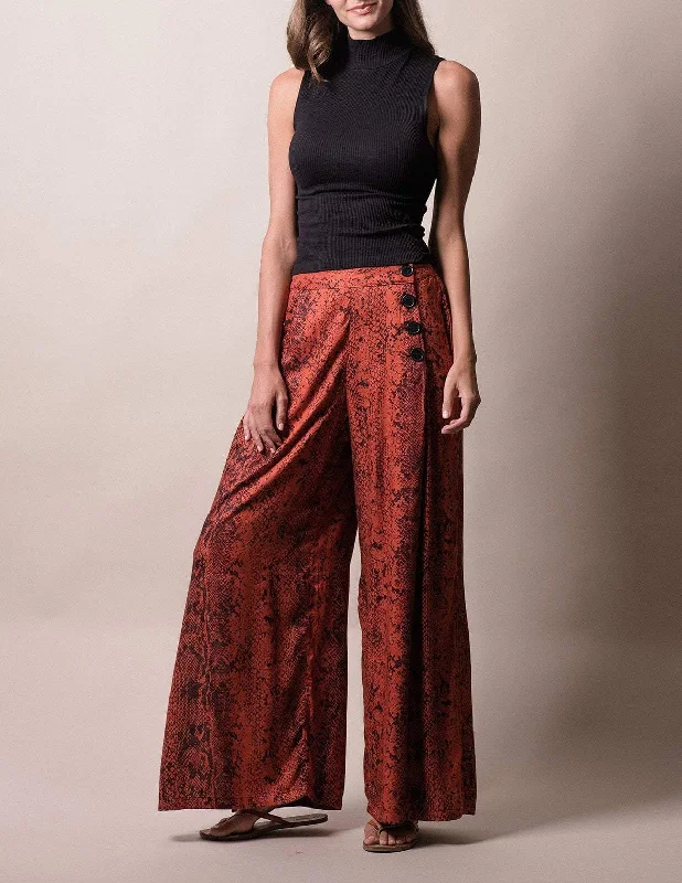 Naga Flowy Pants Casual Drawstring Pants