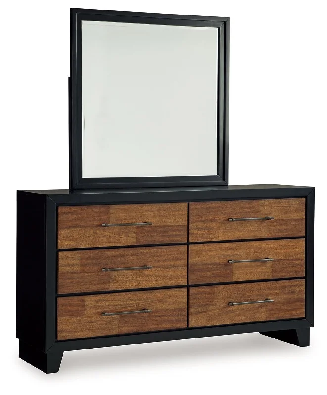Kraeburn - Brown / Black - Dresser And Mirror Tunics Favorite customer