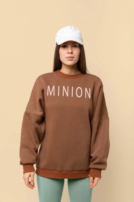 Bear Hoodie Hoodie with High-Low Hem Asymmetrical Trendy