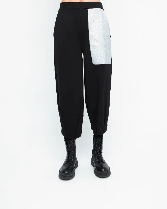 Ozai N Ku Monolith Pants, Silver Soft Cotton Pants