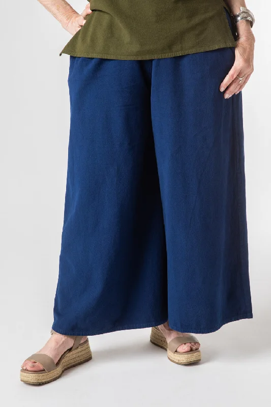 Lung Ta Cotton Palazzo Pants Trendy Work Pants