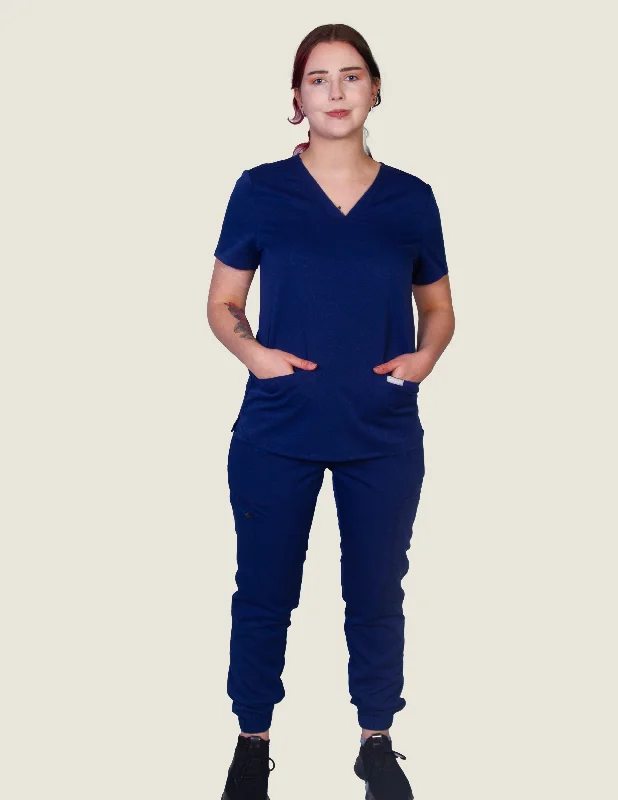 Joy Scrub Pants Fashionable Tapered Leg Pants