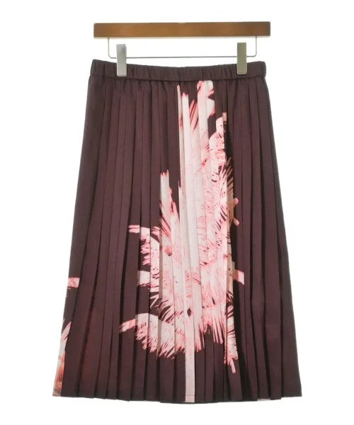 Nﾟ 21 Knee length skirts chiffon skirt airy
