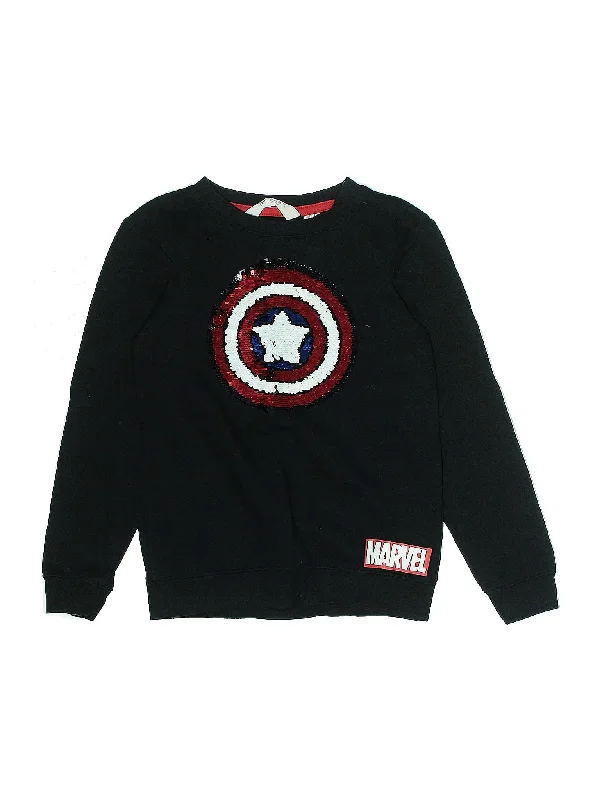 Sweatshirt Hoodie with Contrast Stitching Detailed Premium