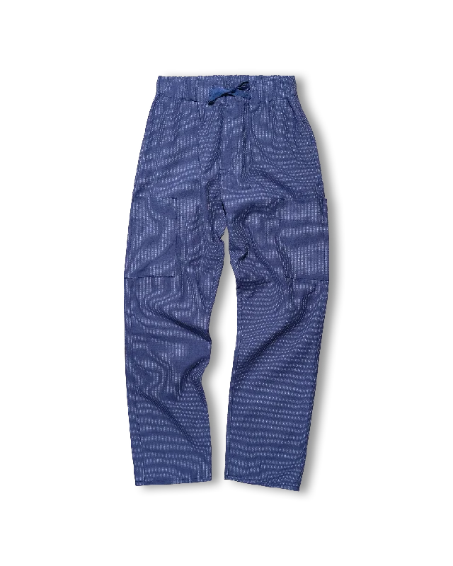 Drawstring Pant | Disappearing Stripe Trendy Work Pants