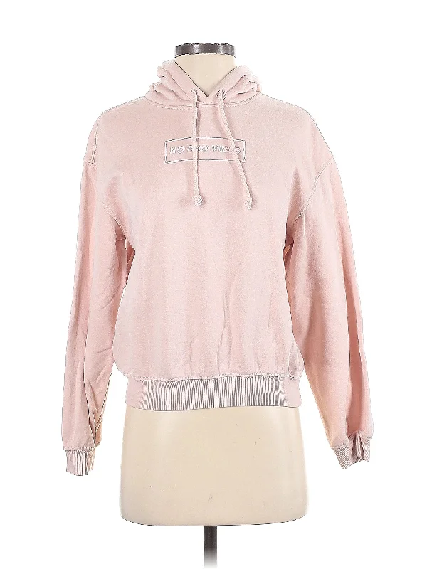 Sweatshirt Hoodie with Snap Buttons Easy Quick