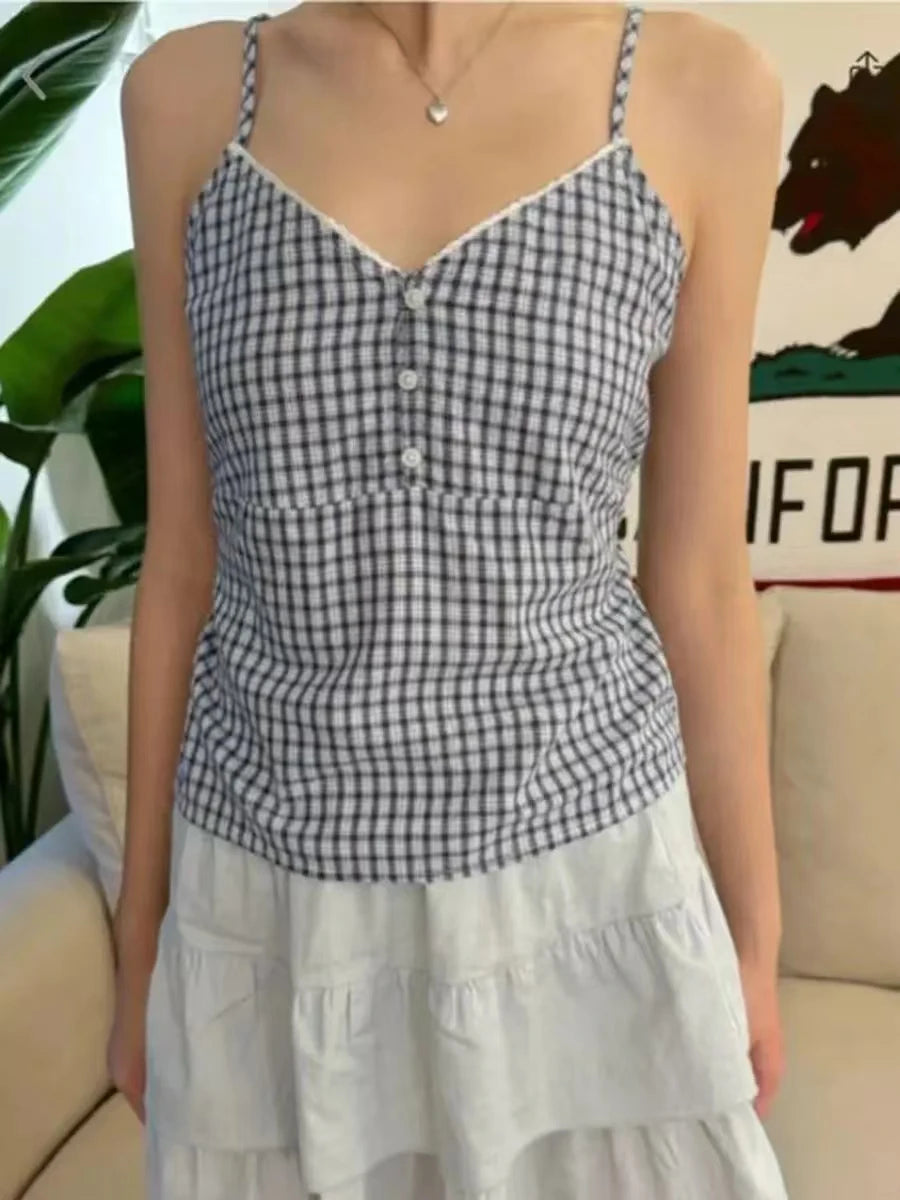 navy plaid