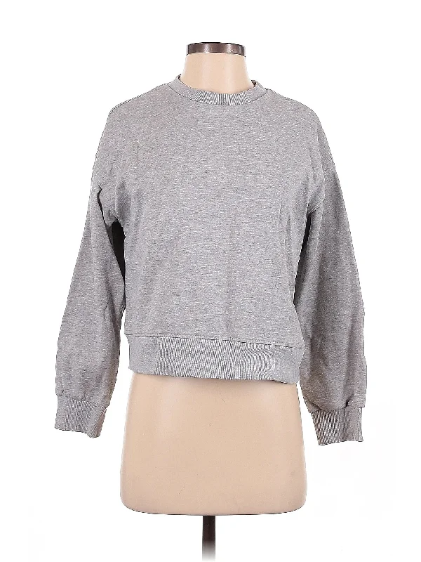 Sweatshirt Hoodie with Button Classic Timeless