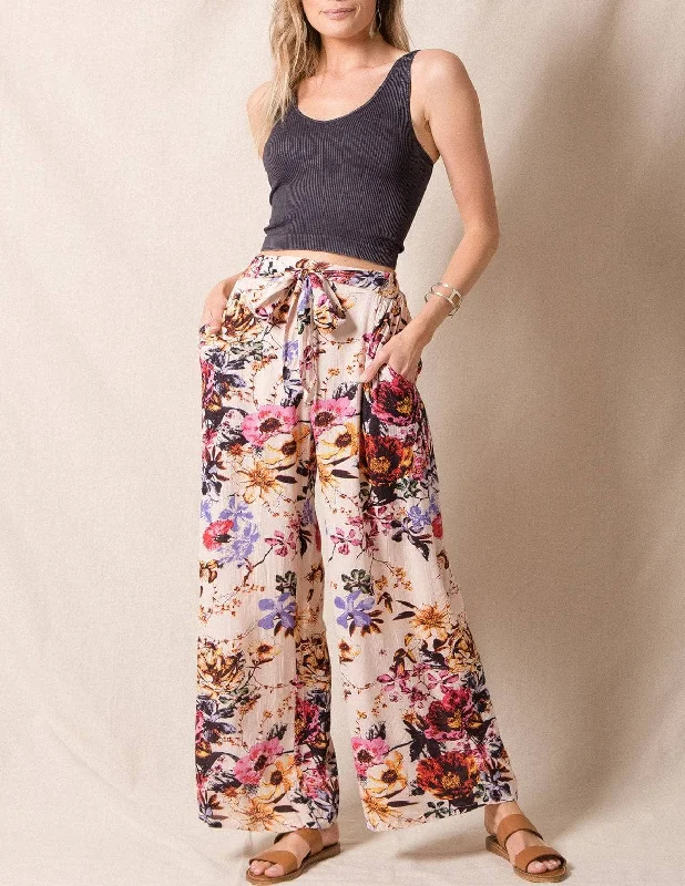 Amelia Flowy Pants Formal Wide-Leg Pants
