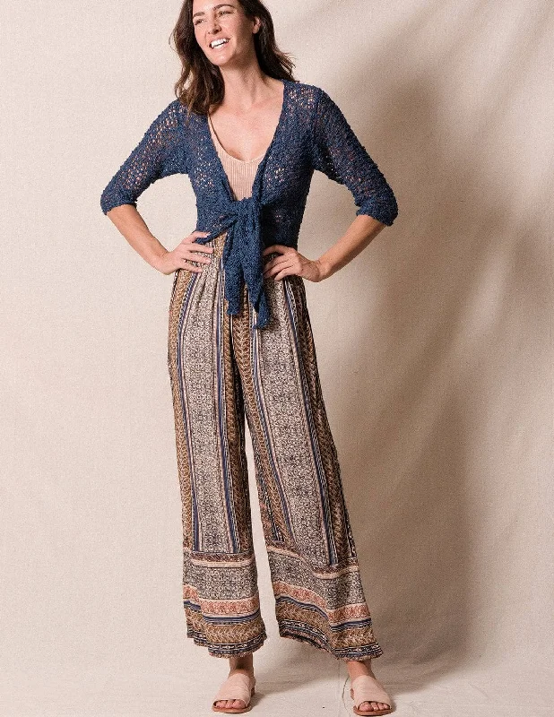 Carla Flowy Pants Relaxed Fit Trousers