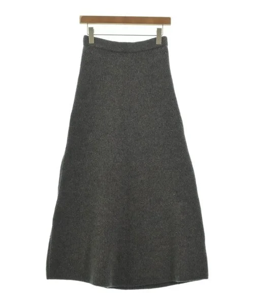 AURALEE Long/Maxi length skirts linen skirt breathable