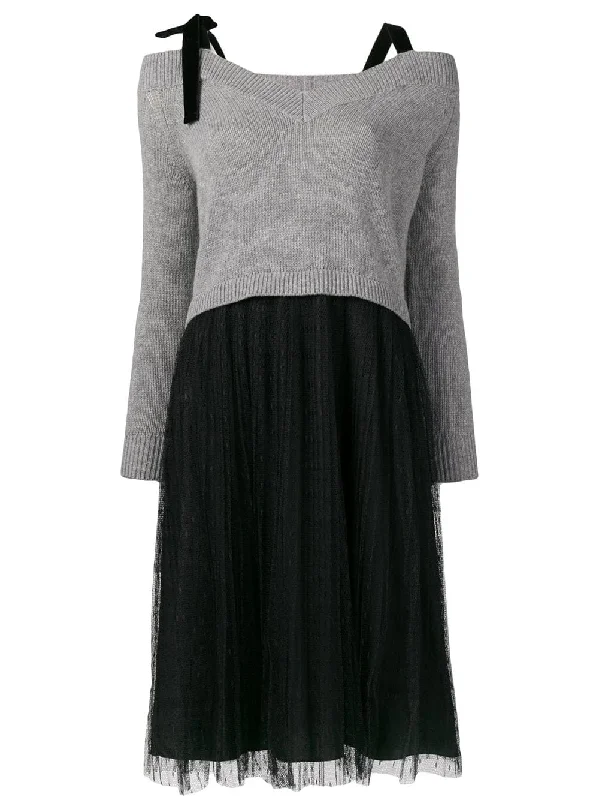 sweater tulle dress Terry Terry Cloth Terry Knit