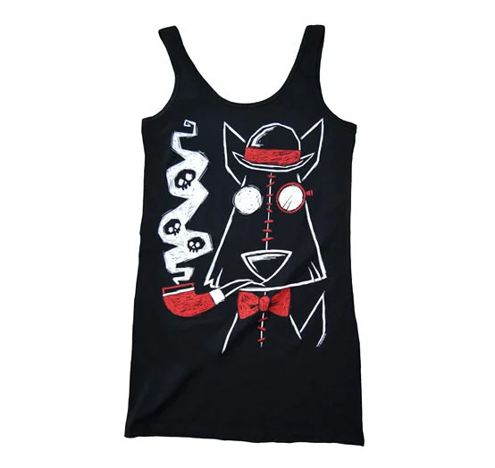 On The Case Long Tanktop bronze tank top