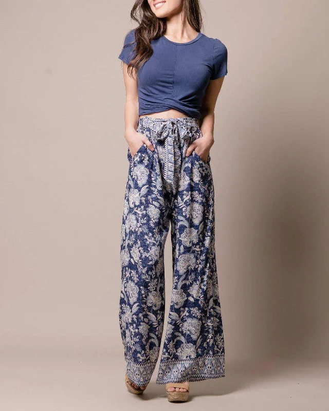 Olivia Pants Casual Plaid Pants