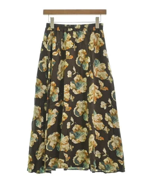 URBAN RESEARCH DOORS Long/Maxi length skirts velvet skirt glossy