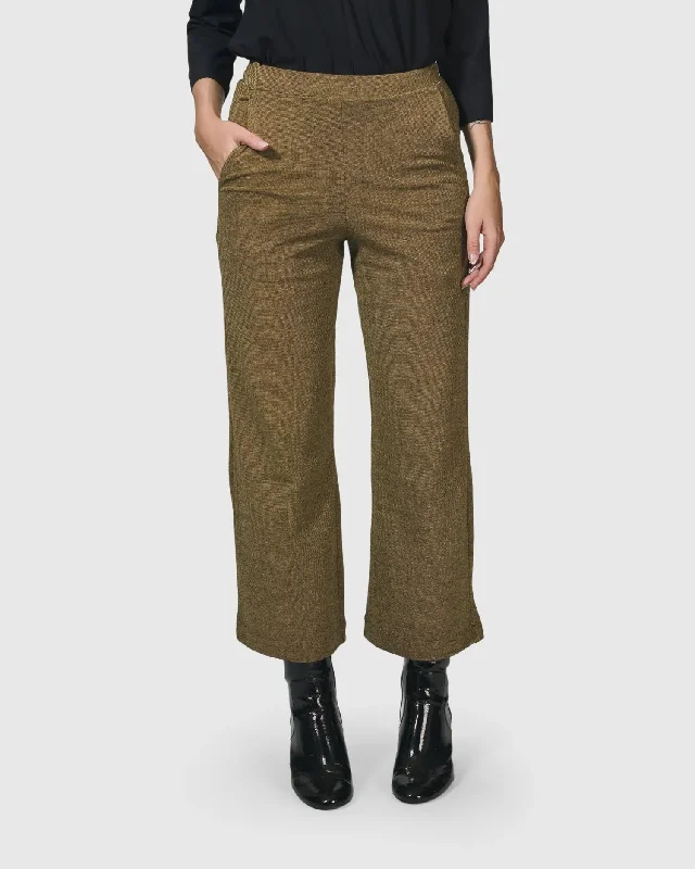 Essential Cropped Pants, Honey Classic Chino Pants