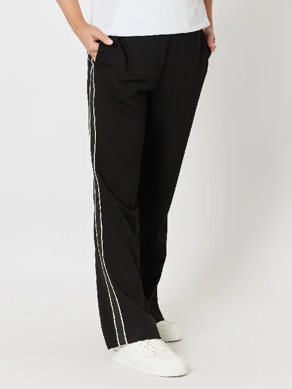 Urban Track Pant - Black Cozy Jogger Leggings