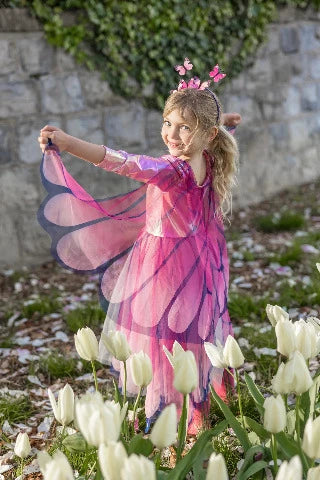 Great Pretenders Dress - Butterfly Twirl, Size 5-6 Turtleneck Neckline Stylish