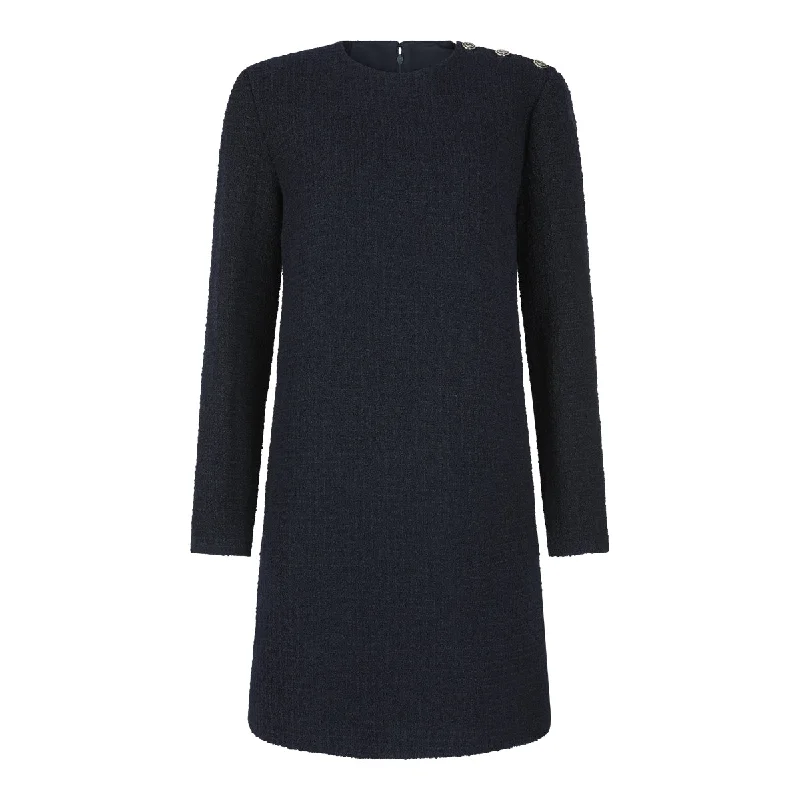 Gucci Dresses Blue Tunics Fleece cozy