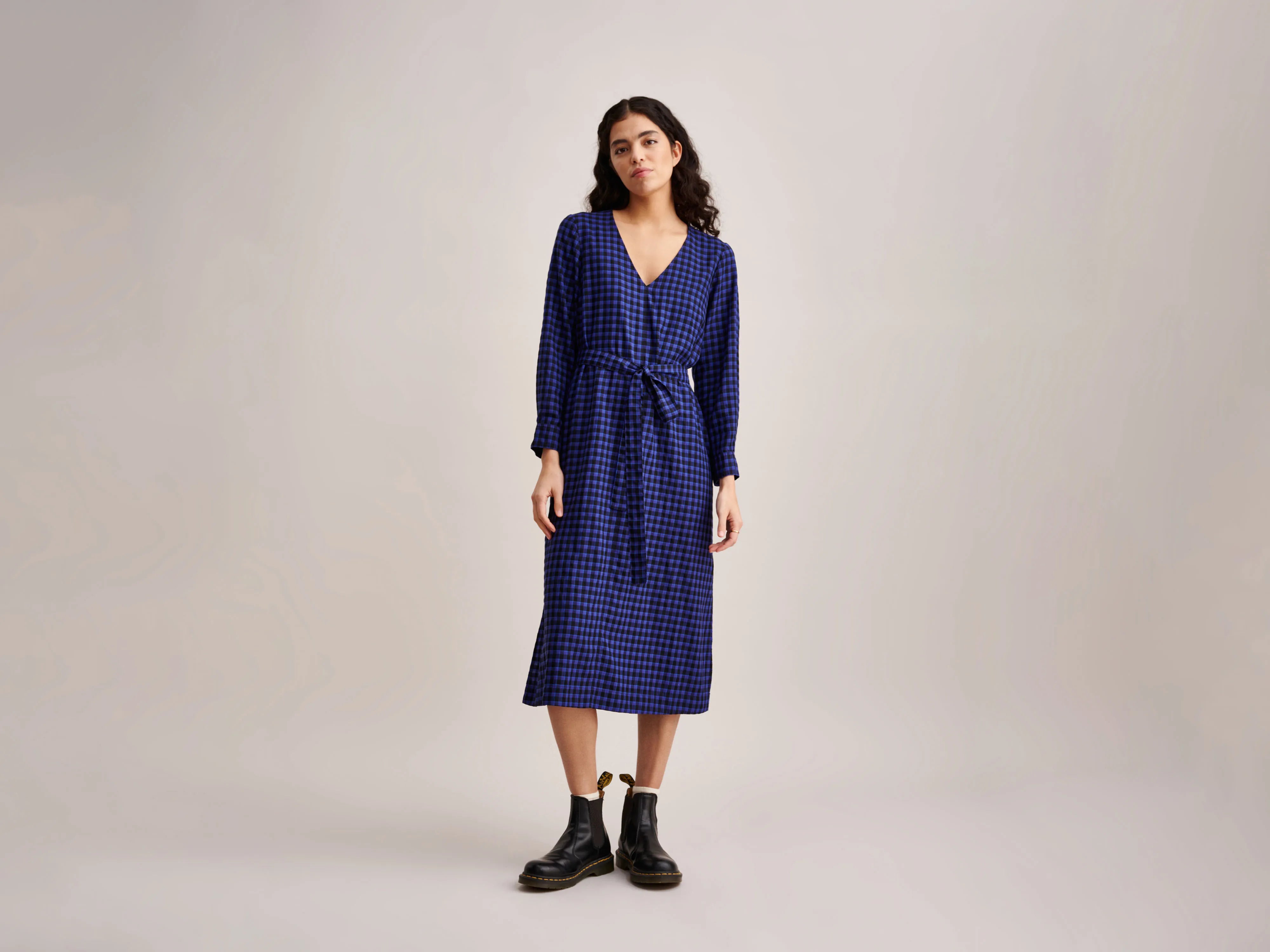 Augusta Dress (232 / W / CHECK E) Tunics Occasion special