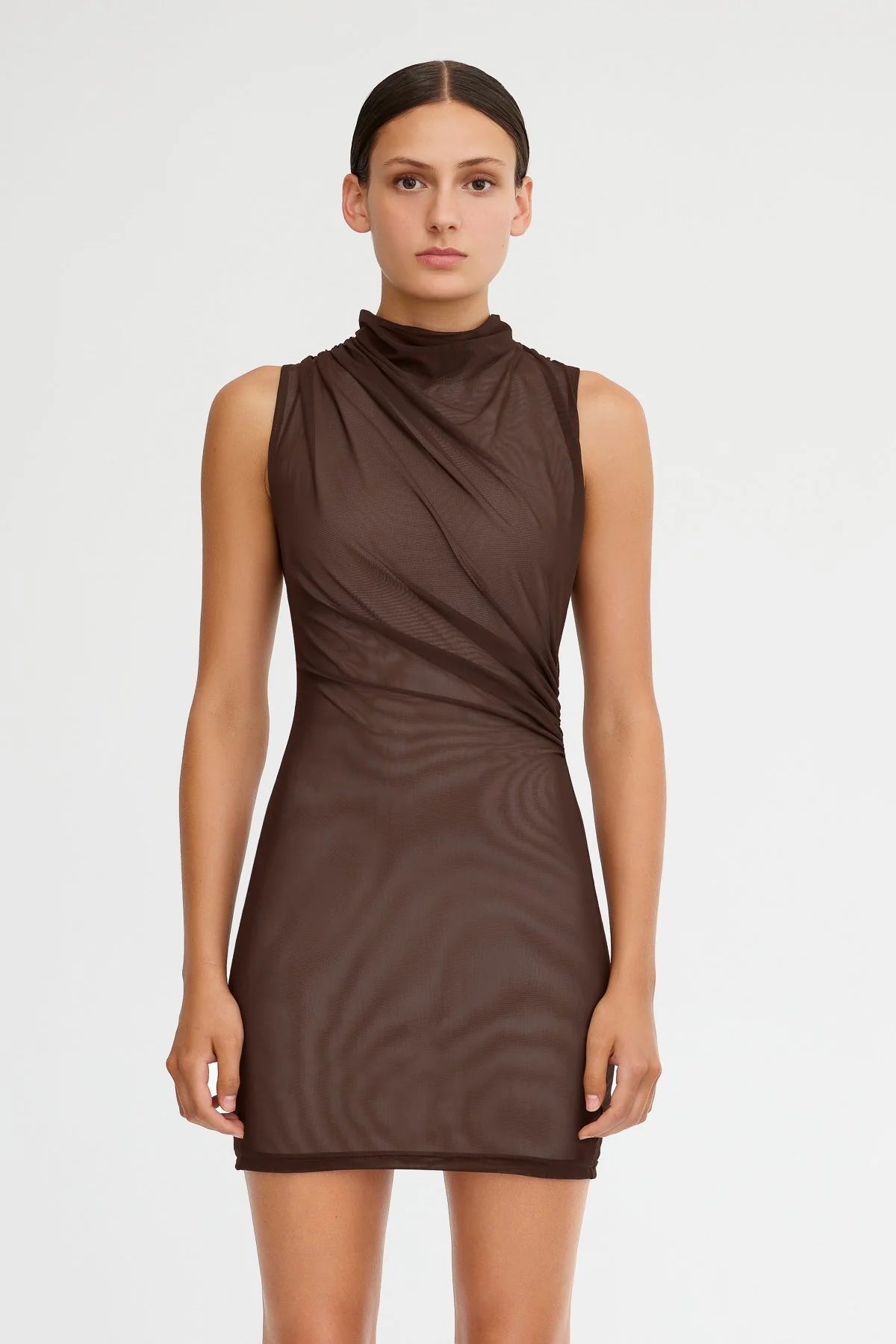 Nina Dress - Chocolate Tunics Party sparkling