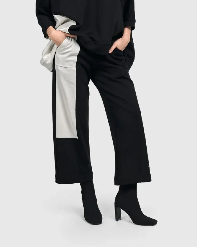 Urban Stargate Cropped Pants, Ice Formal Slim Pants