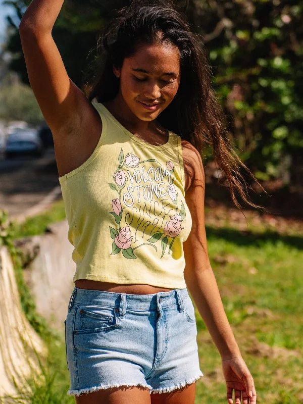 That One Baby Tank - Citron sage tank top