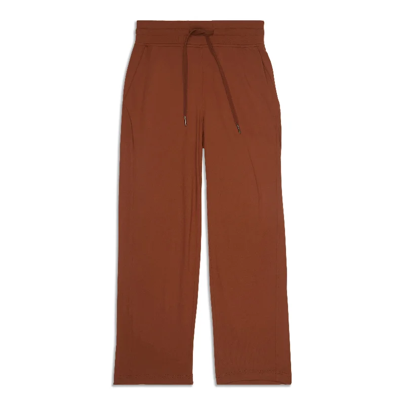 Ready To Straight-Leg High-Rise Cropped Pants - Resale Warm Wool Trousers