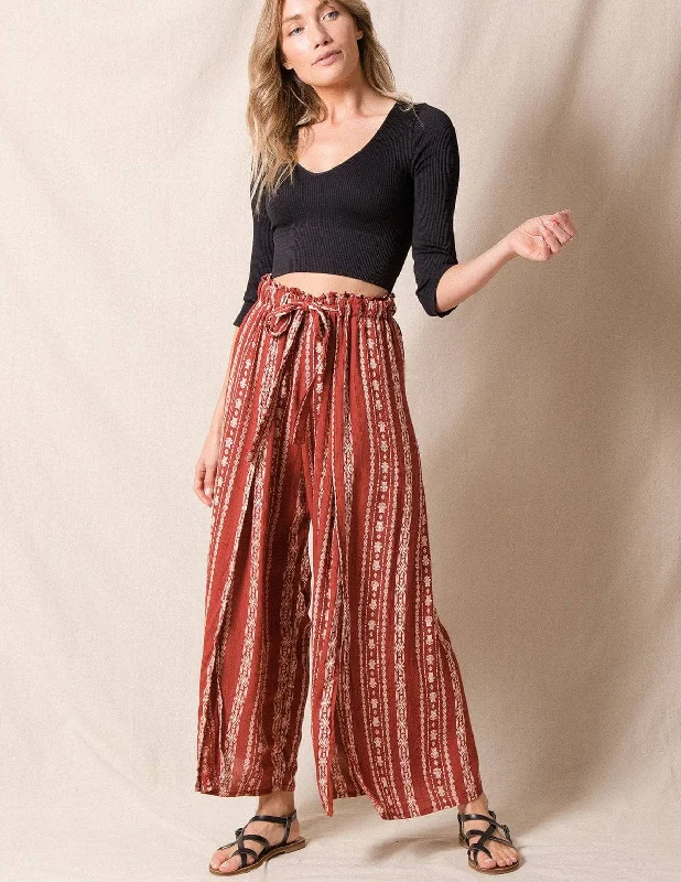 Sierra Slit Pants - Small Only Soft Stretch Trousers