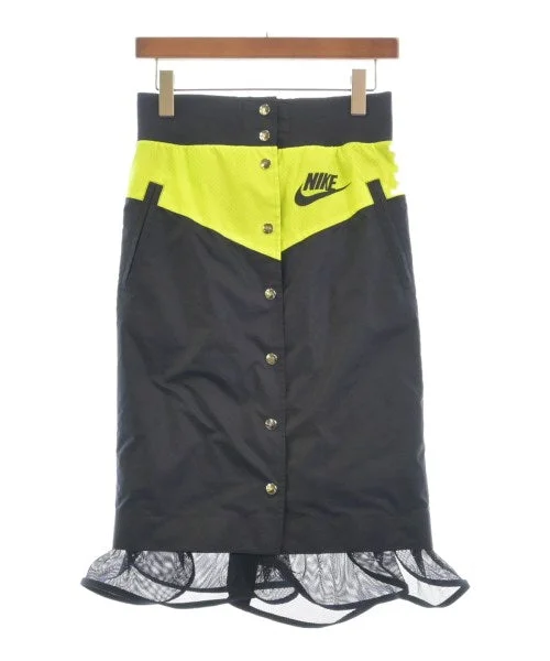 NIKE Knee length skirts velvet skirt luxury