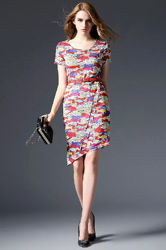 Fish Print Dress Tunics Top rated