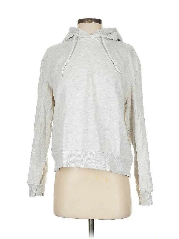 Pullover Hoodie Hoodie with Hem Ribbing Snug Secure