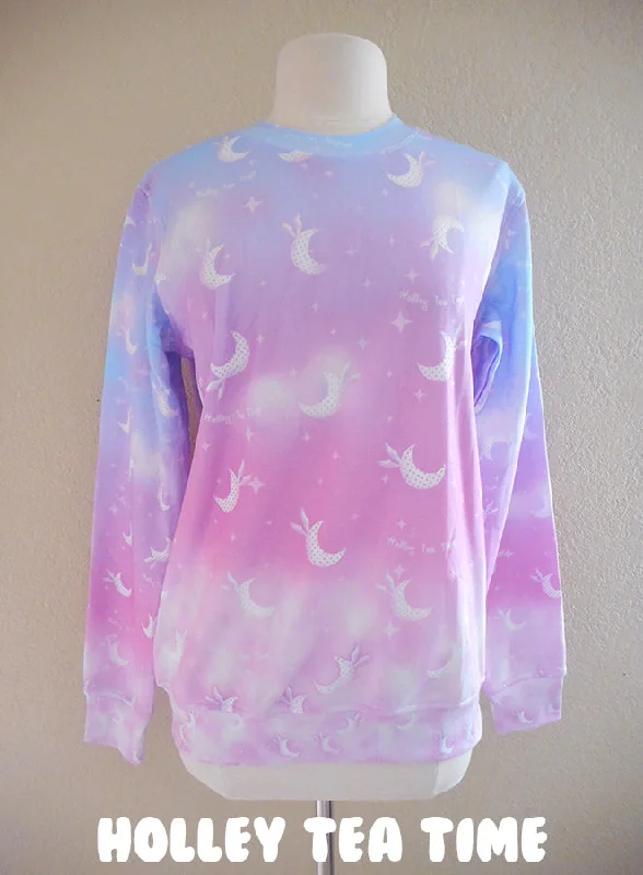 Twinkle Heaven Women's Sweatshirt [made to order] Hoodie with Print Artistic Unique