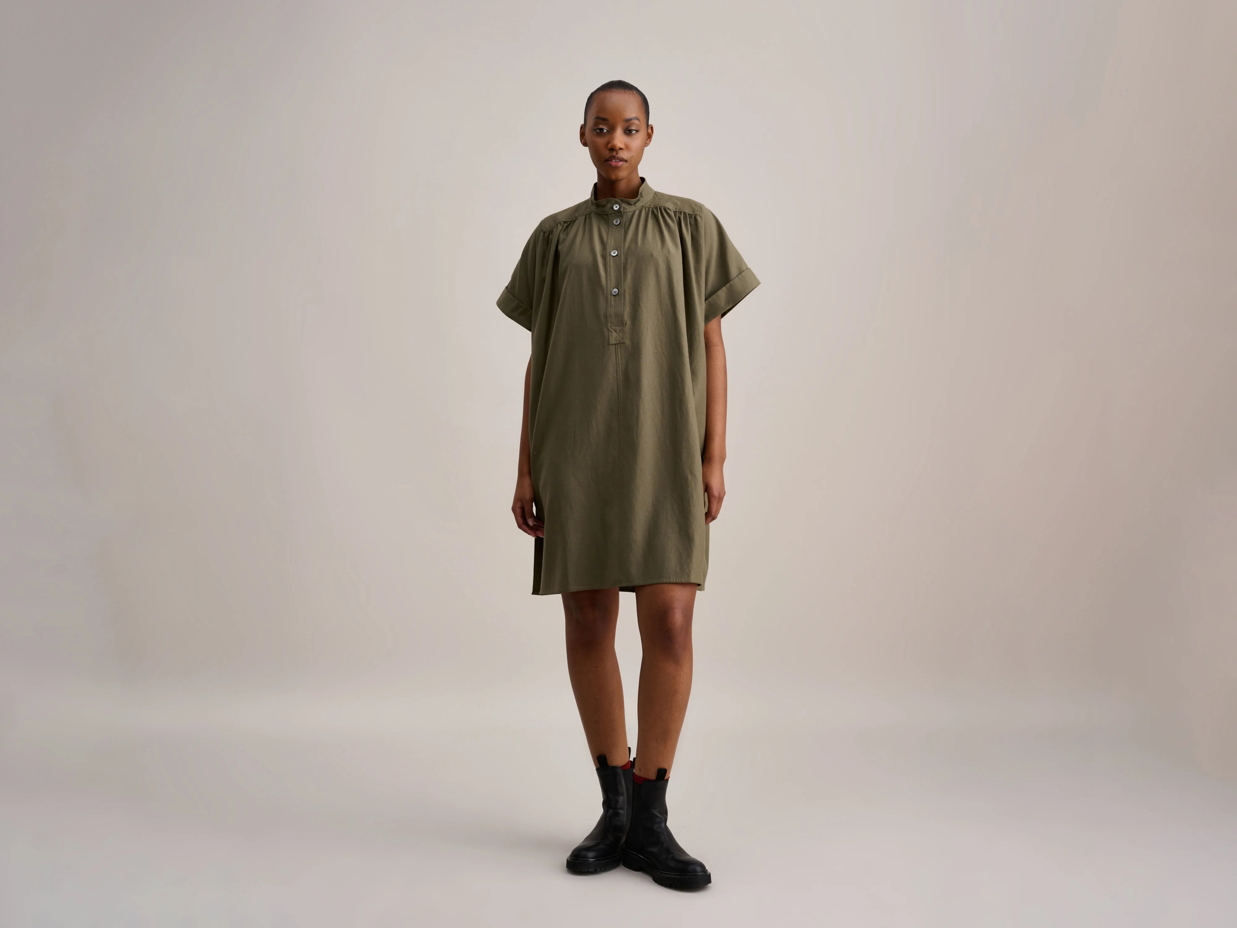 Pomme Dress (232 / W / LODEN) Tunics Winter warm