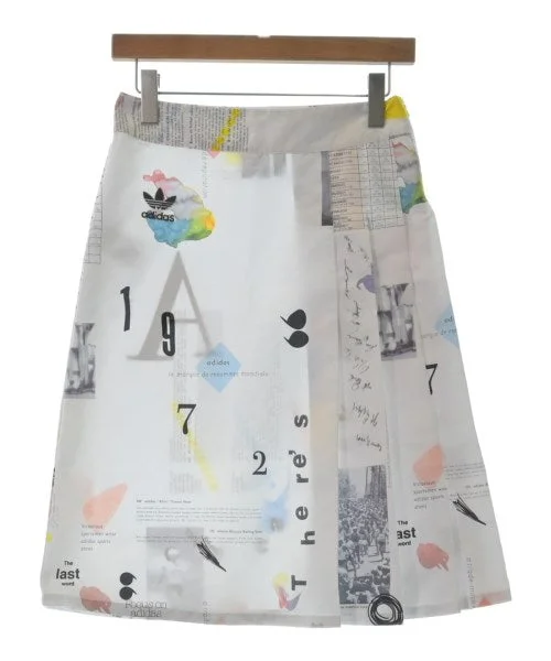 adidas Knee length skirts ribbed skirt waist