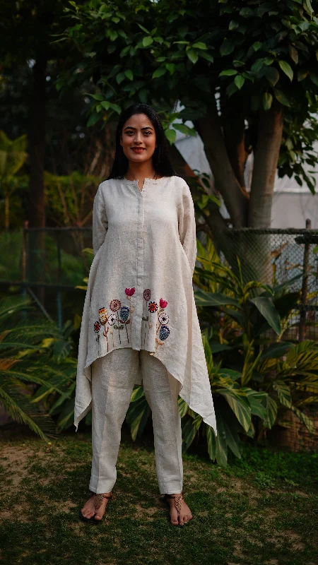 Highlow Tunic with Pants Relaxed Lounge Trousers