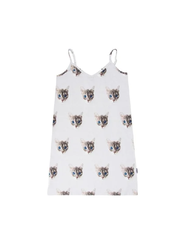 SNURK Ollie Cat Strap Dress Ladies Tunics Summer linen