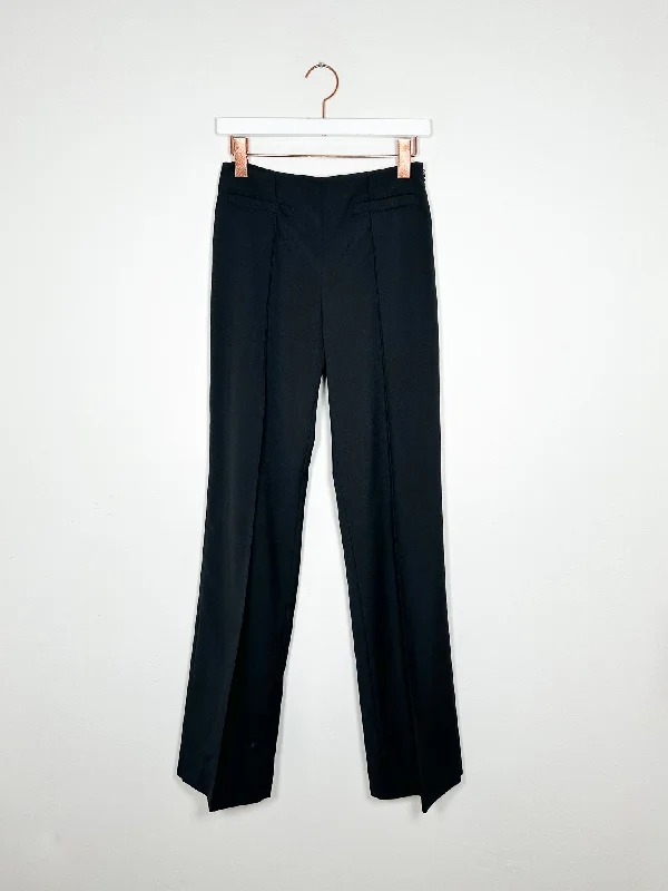 Iceberg - Pants B072 - Black Soft Sweatpants Style