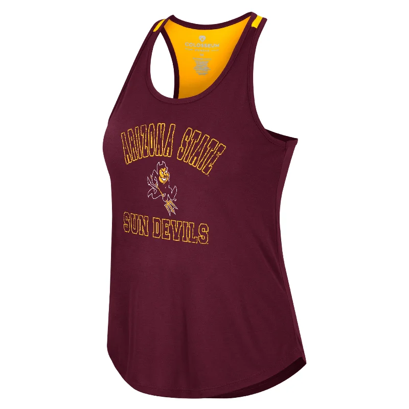 ASU TD Ladies Tank M/G flowy tank top