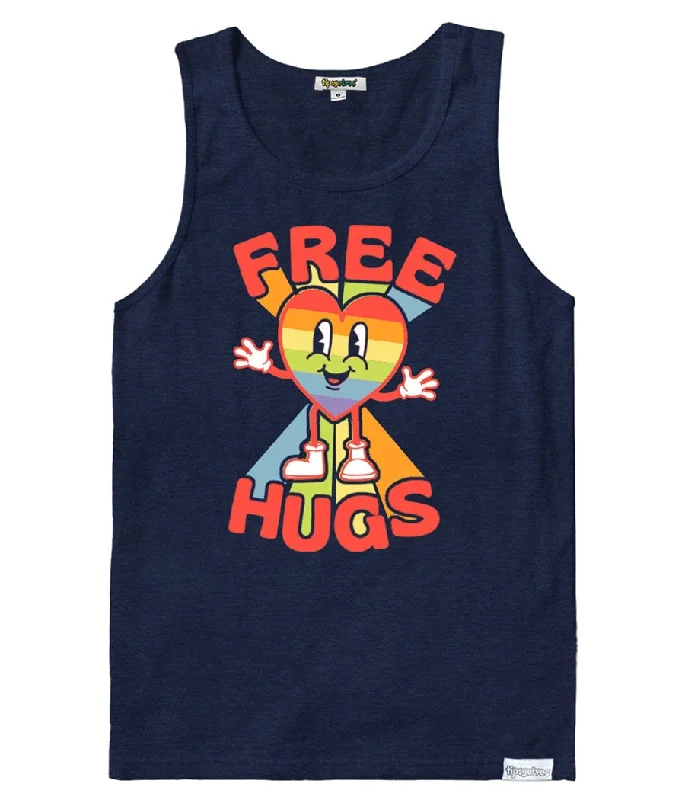 Free Hugs Tank Top slim fit tank