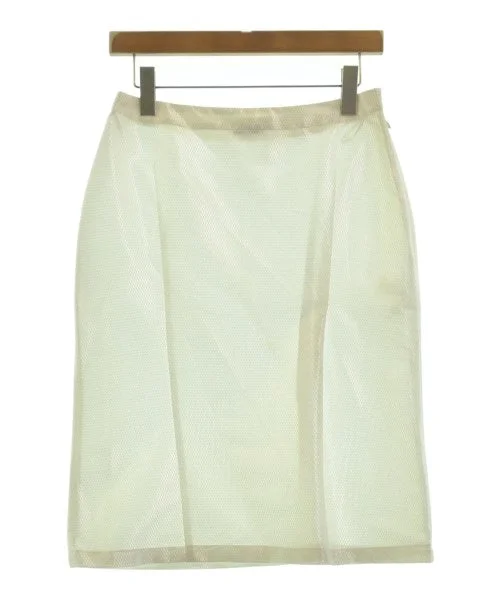 JIL SANDER Knee length skirts chiffon skirt airy