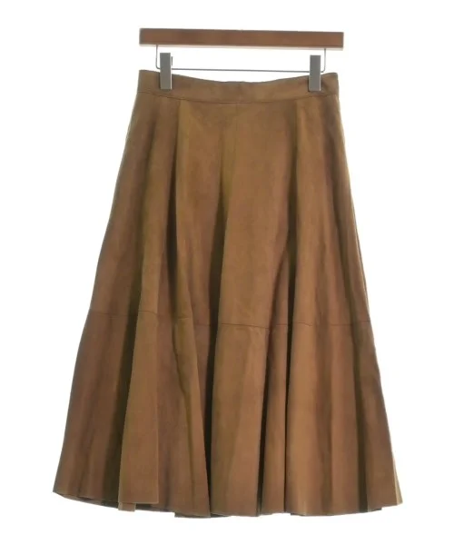 FURLING Long/Maxi length skirts leather skirt sleek